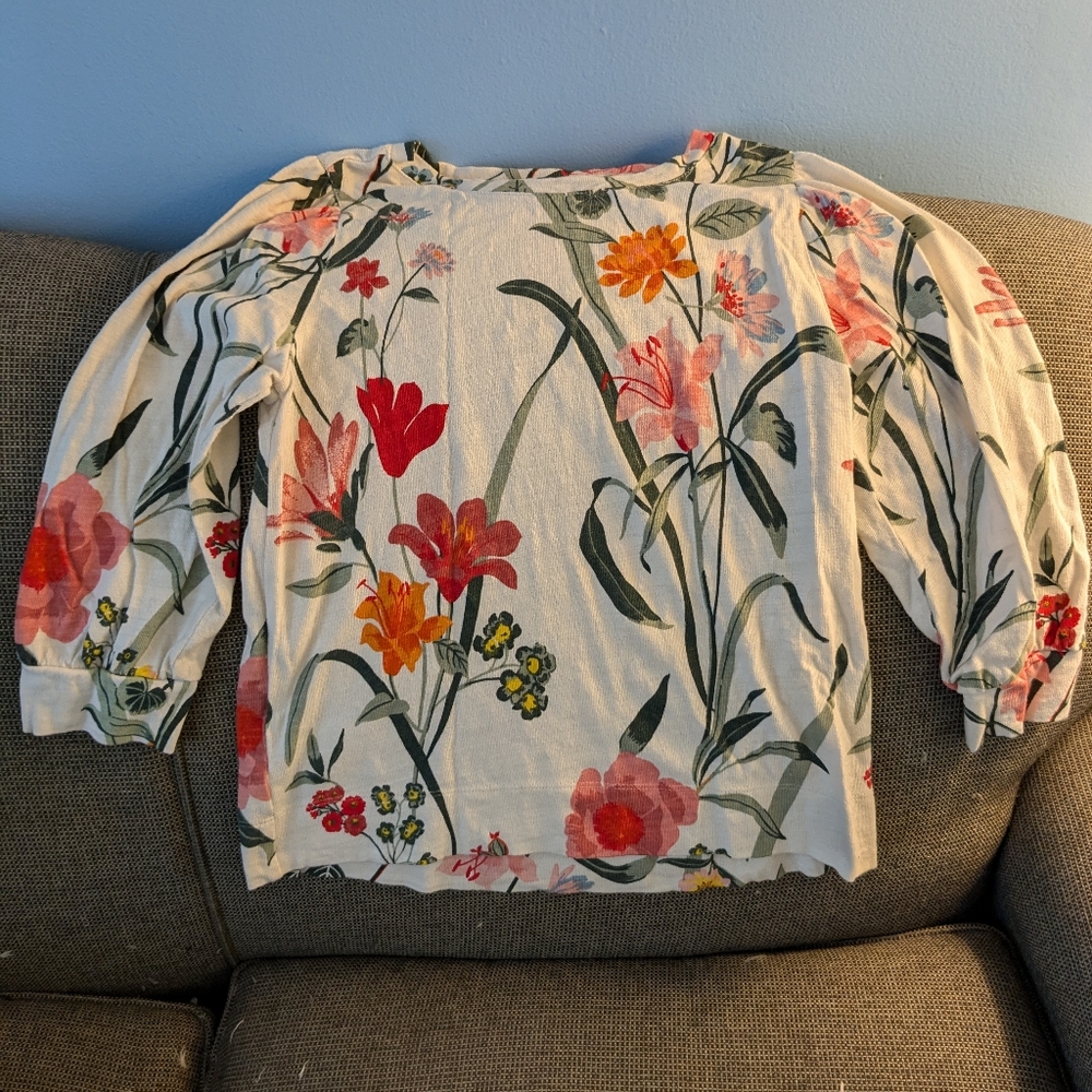 Small Petite Loft blouse